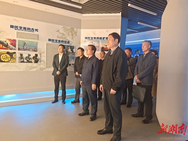 省人防办主任王志刚到株洲调研人防工作
